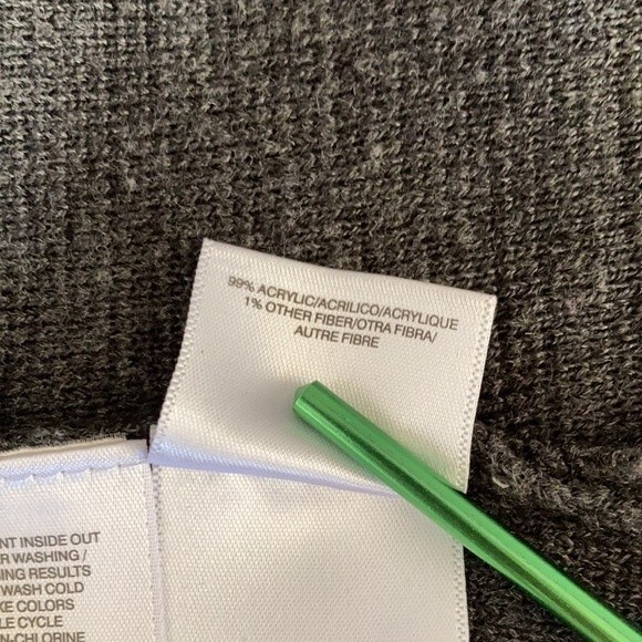 Anne Klein long sweater cardigan with zipper - Picture 7 of 8